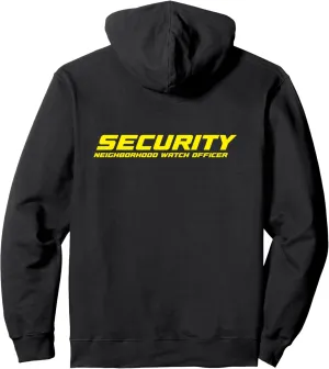 Uniform Pullover Hoodie Neighborhood Watch Security Officer & Guards modulate Patrol 