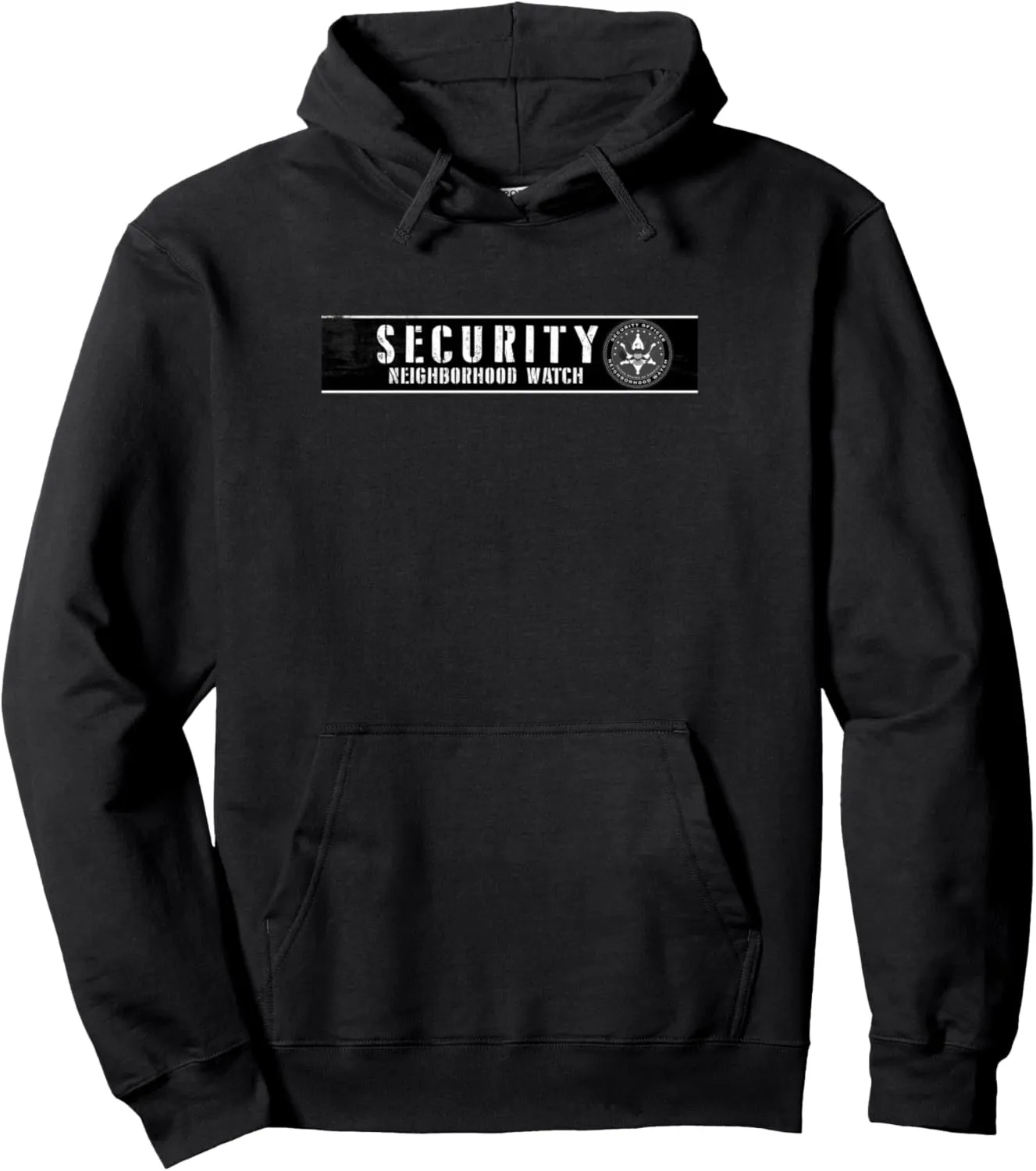 Uniform Pullover Hoodie Neighborhood Watch Security Officer & Guards untapped moderate Patrol 
