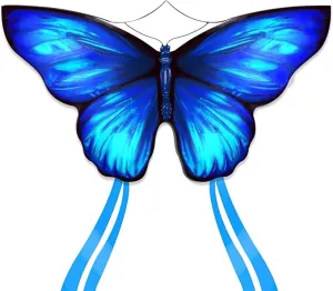 Vibrant Butterfly Kite - Blue
