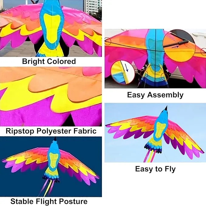 Vibrant Phoenix Kite 90 x 180 cm