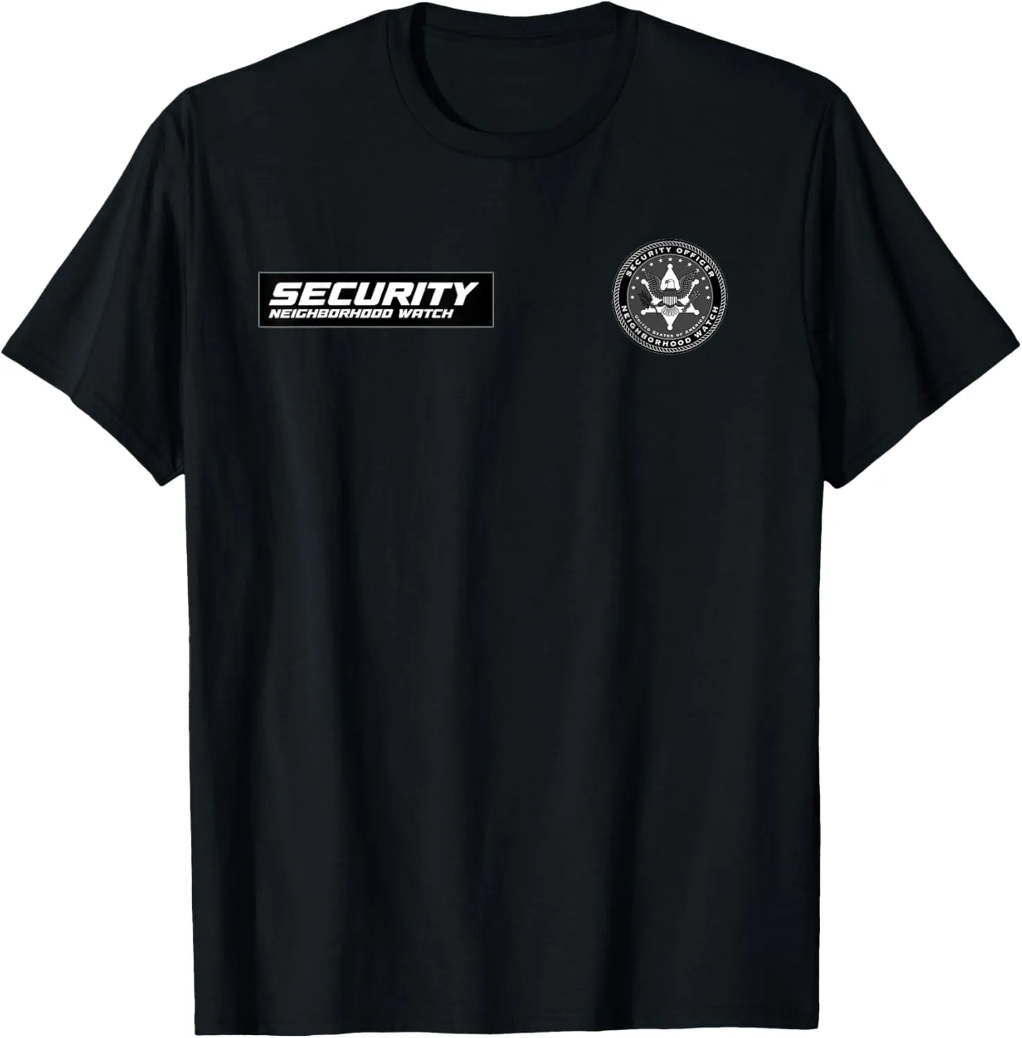 voracious fully & Guards Patrol Uniform T-Shirt Neighborhood Watch Security Officer 