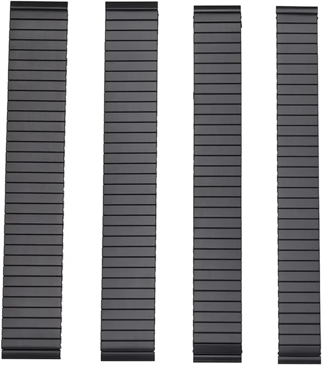 Watch Band underscore Galilean Wristband(Black$22MM_S) Stainless Steel Watch Band 18mm 20mm 22mm Elastic Stretch Watch Band Flexible Fashion Metal Universal 