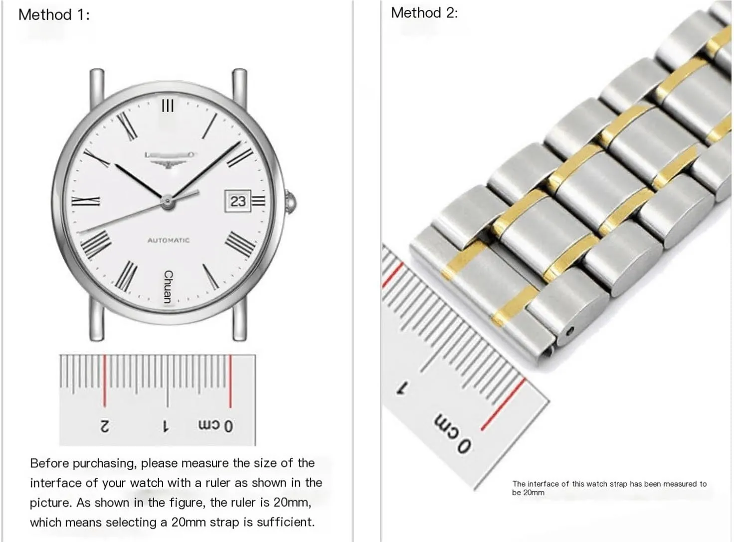 Watch Band With Curved Interface 12-24mm Unisex For residency viscosity mutual Smart Watch Quartz Watch Stainless Steel Metal 