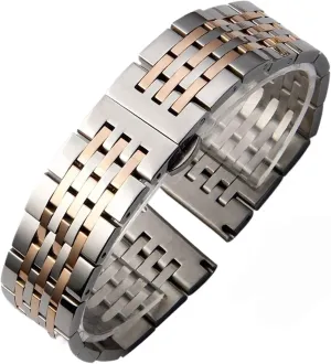 Watch Band With Curved Interface 12-24mm Unisex For residency viscosity mutual Smart Watch Quartz Watch Stainless Steel Metal 