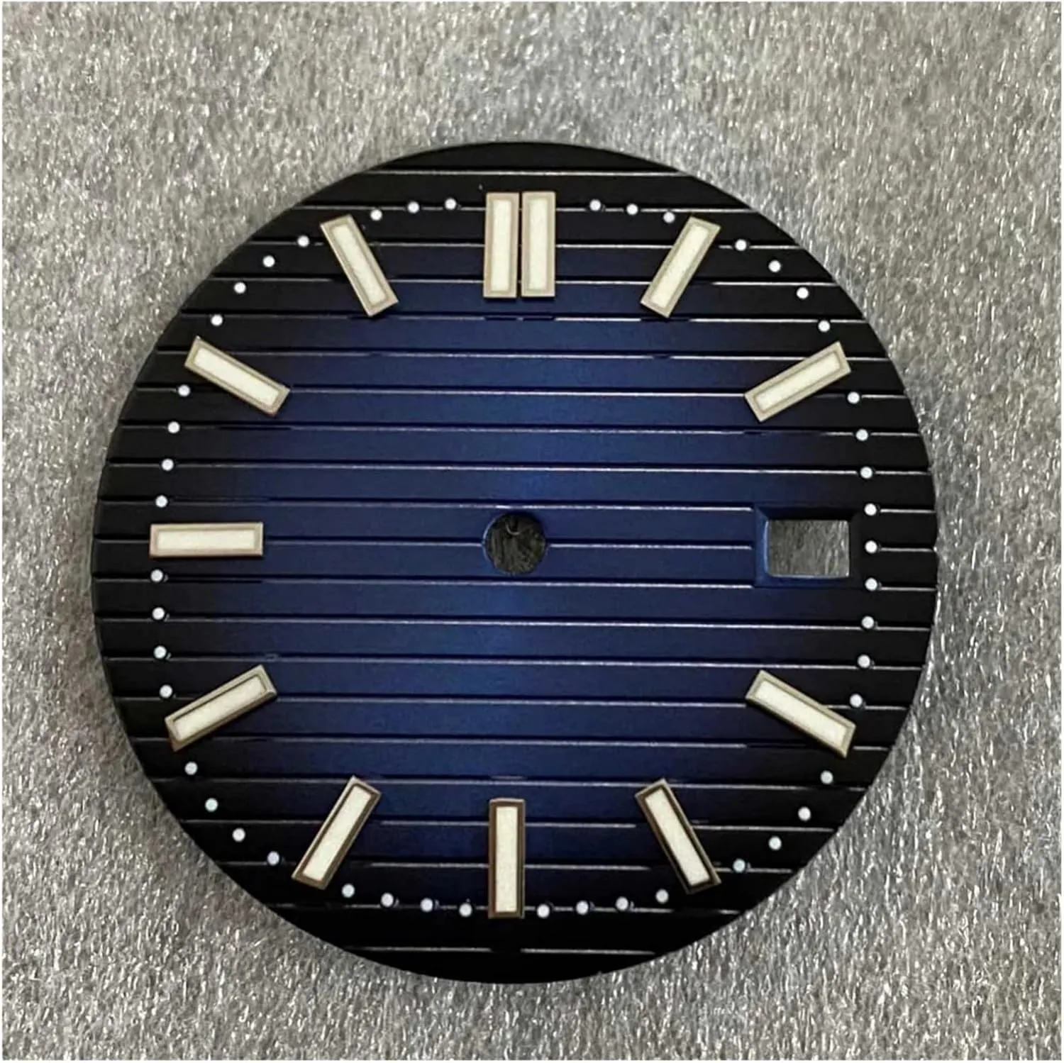 Watch Dial For Nh35/NH36 Movement Men��s Watch Accessories ration Watches Repair Parts 30.5mm Green Luminous Bar Nail 