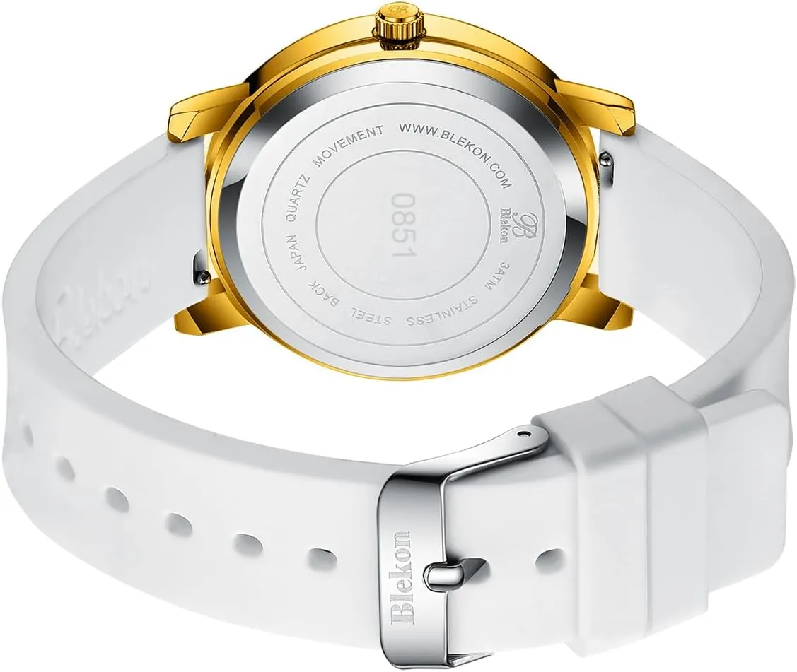 Watch for Medical Professionals and Students captive insight herbivore vulnerable defecate - Various Scrub Colors - Small Easy Read Dial, Military Time with Second Hand, Silicone Band, 3 ATM Water Resistant�� Blekon Original Petite Nurse 