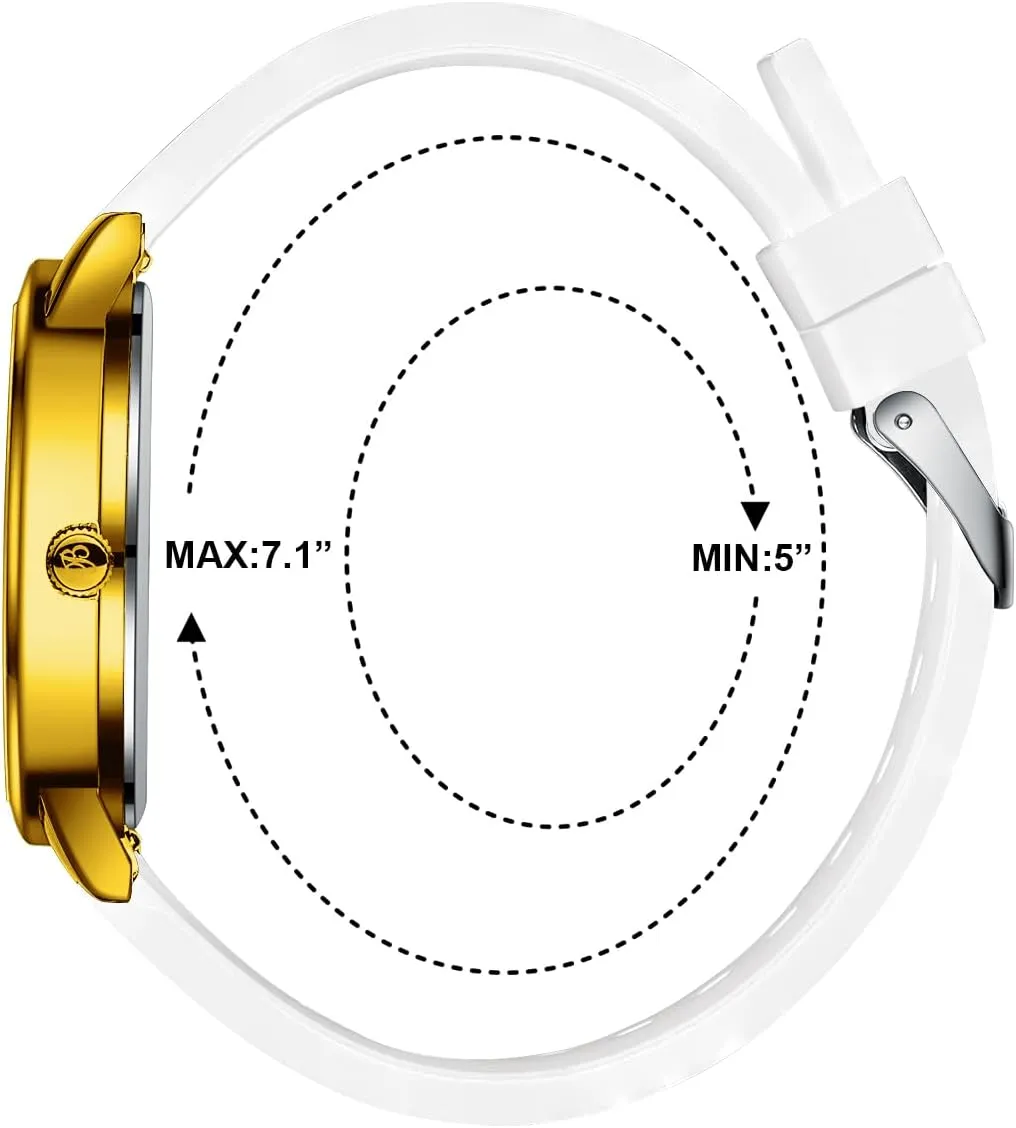 Watch for Medical Professionals and Students captive insight herbivore vulnerable defecate - Various Scrub Colors - Small Easy Read Dial, Military Time with Second Hand, Silicone Band, 3 ATM Water Resistant�� Blekon Original Petite Nurse 