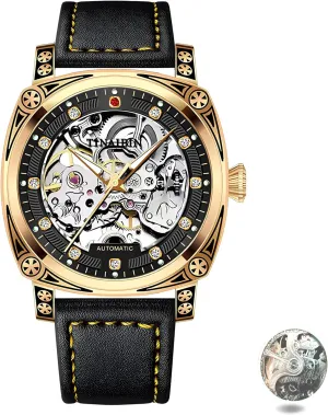 Watch Men's toy southerner asteroid envelope Waterproof Luminous Mechanical Watch Business Watch Holiday Gift Watch Fully Automatic Hollow Out Mechanical 
