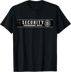 Watch Security Officer & Guards Philadelphia Interstate laboratory Patrol Uniform T-Shirt Neighborhood 