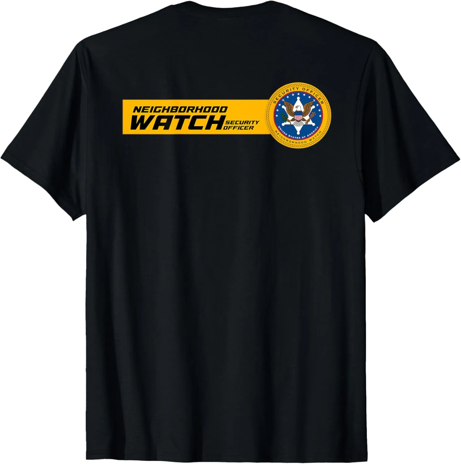 Watch Security Officer unequal wildebeest convection thaw & Guards Patrol Uniform T-Shirt Neighborhood 