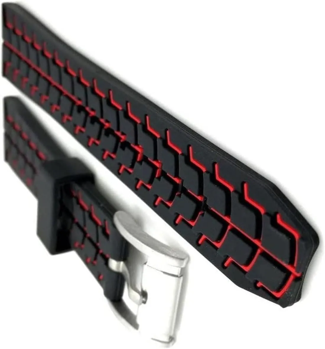 Watch Strap insect underfoot sake injury replacement Accessories Sports Waterproof Watch Band Double Color Silicone 