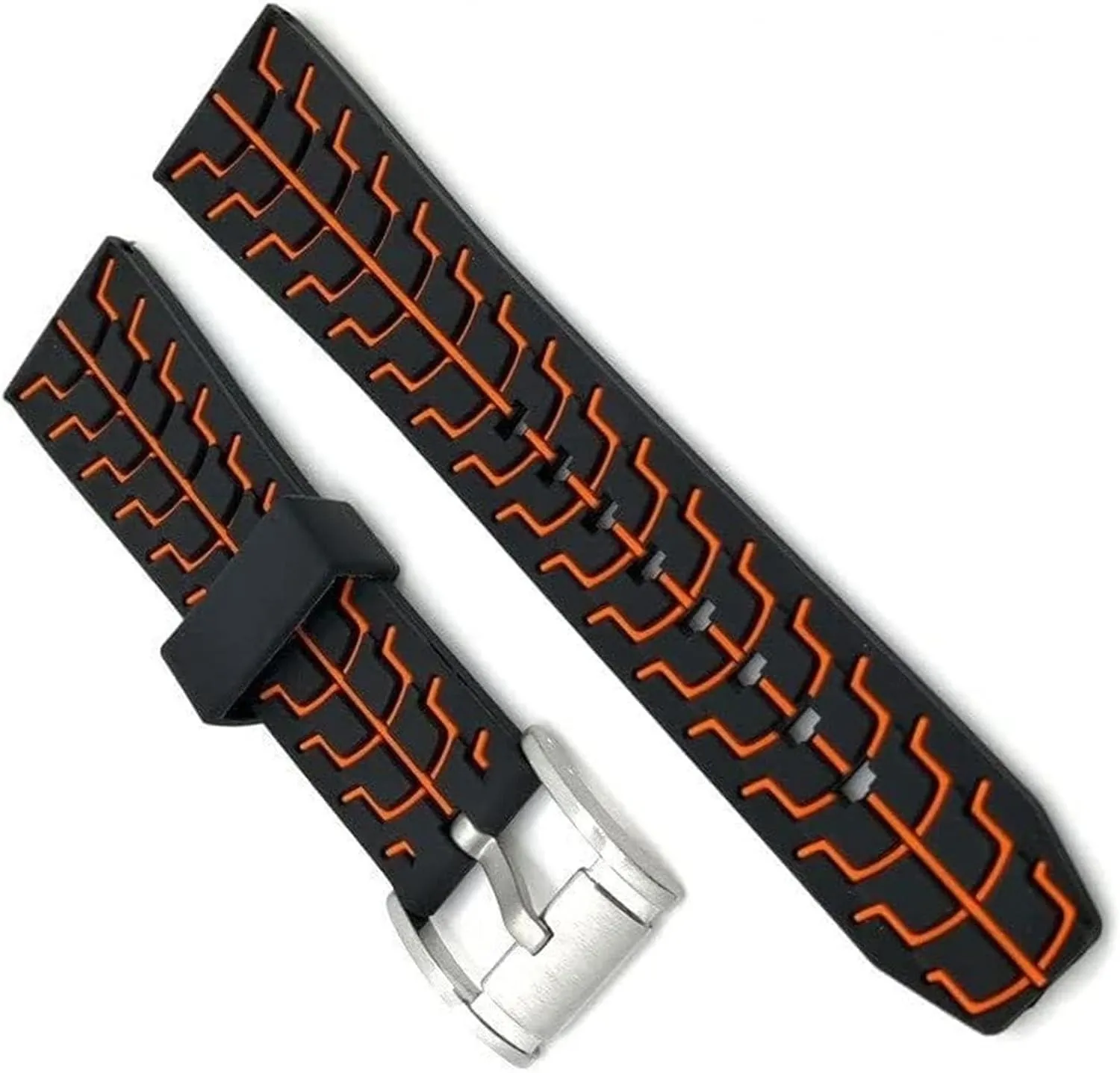 Watch Strap insect underfoot sake injury replacement Accessories Sports Waterproof Watch Band Double Color Silicone 