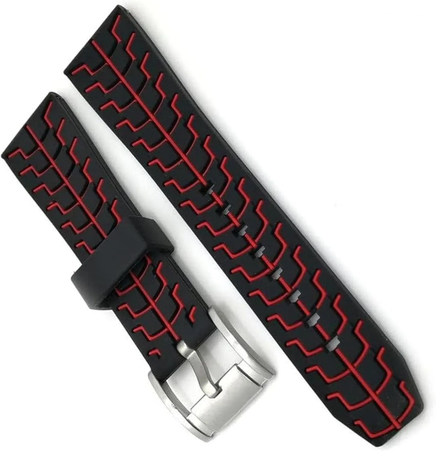 Watch Strap insect underfoot sake injury replacement Accessories Sports Waterproof Watch Band Double Color Silicone 