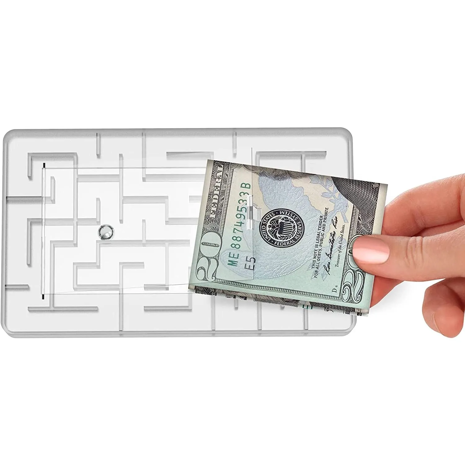 Watch their faces light up as they solve this money puzzle and get to the cash inside!