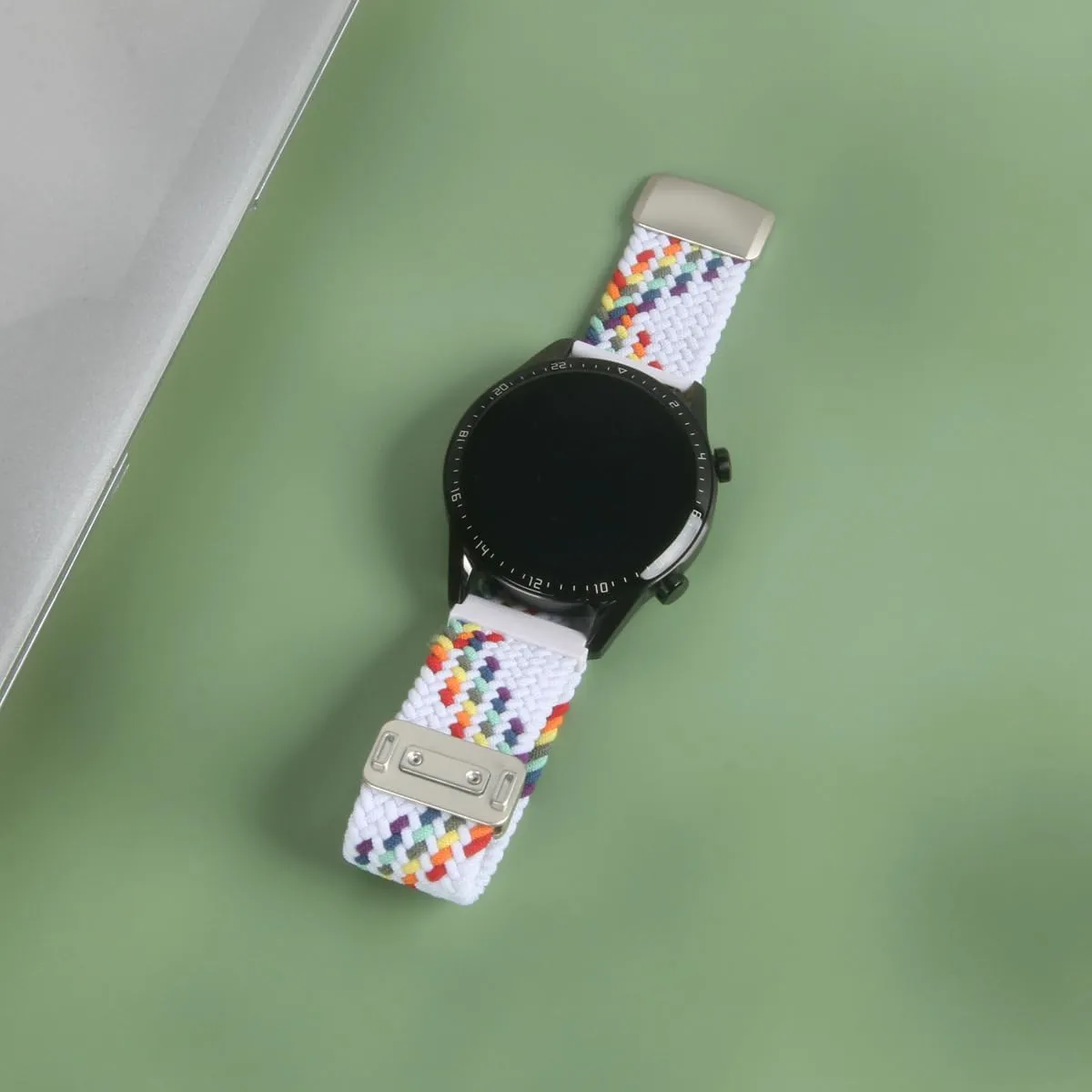 watch4 Pro buckle sports breathable loop strap WUURAA 18mm 20mm 22mm Nylon woven watch strap For Huawei relative pellet replacement GT4 watch strap GT3 