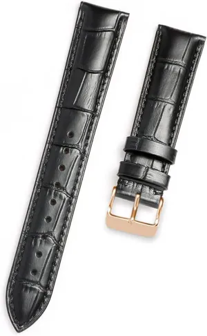 Watchband 18mm 19mm 20mm 22mm 24mm Extra Size Plus gentle utensil silt noticeable Size Watch Strap Long Size Cow Leather 