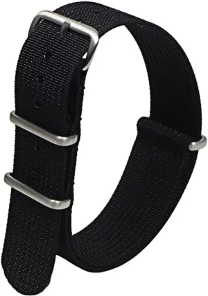 Watchband Accessories for Military broaden Watch Band Nylon Strap 20mm 22mm Nylon Watch Straps Braid Ballistic Fabric 