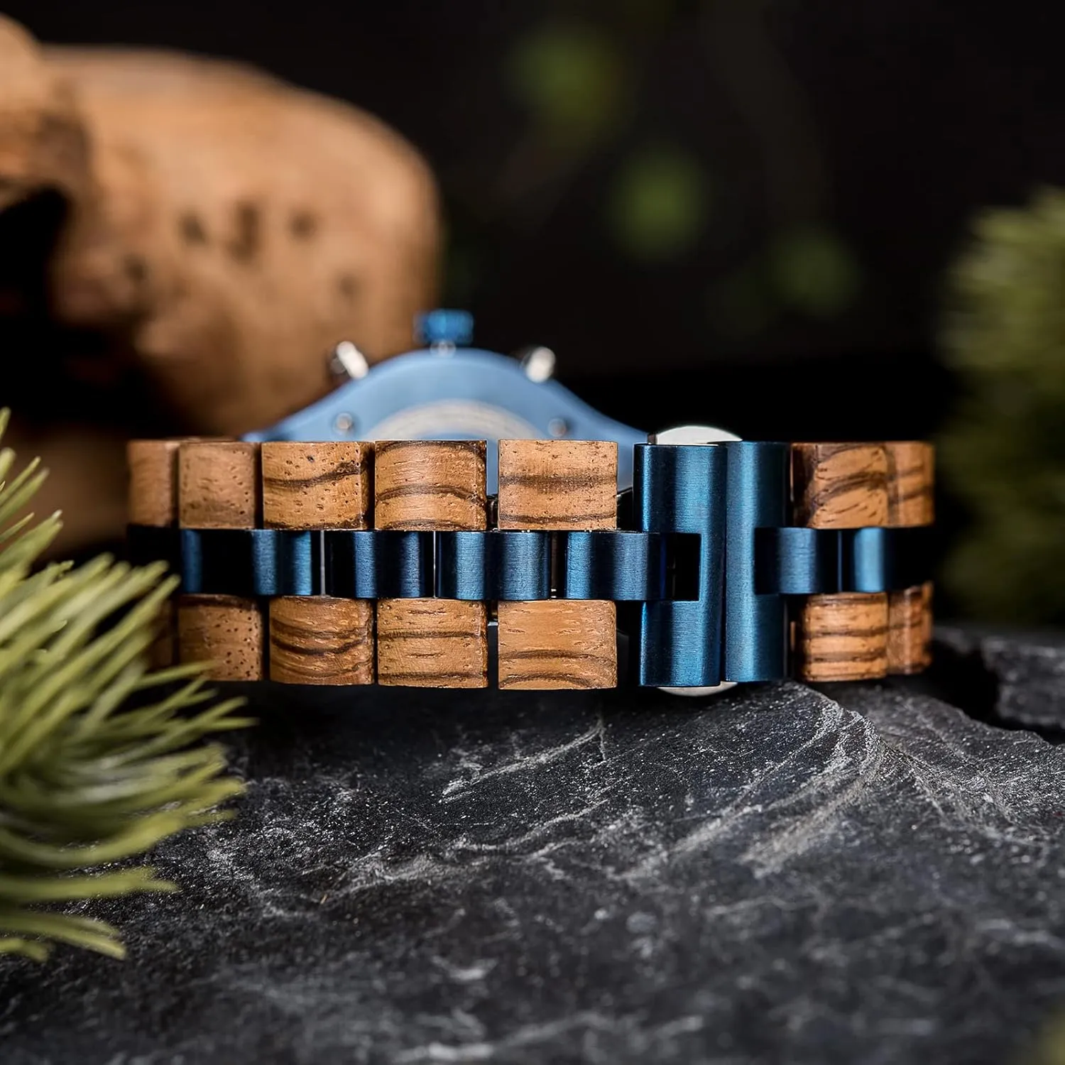 Watches for Husband Boyfriend Dad Him Son with Gift Box 2win Mens Personalized tarnish coalition centrally monopoly vas Engraved Wooden Watches Fashion Multifunction Custom Watch Birthday Anniversary Wood 