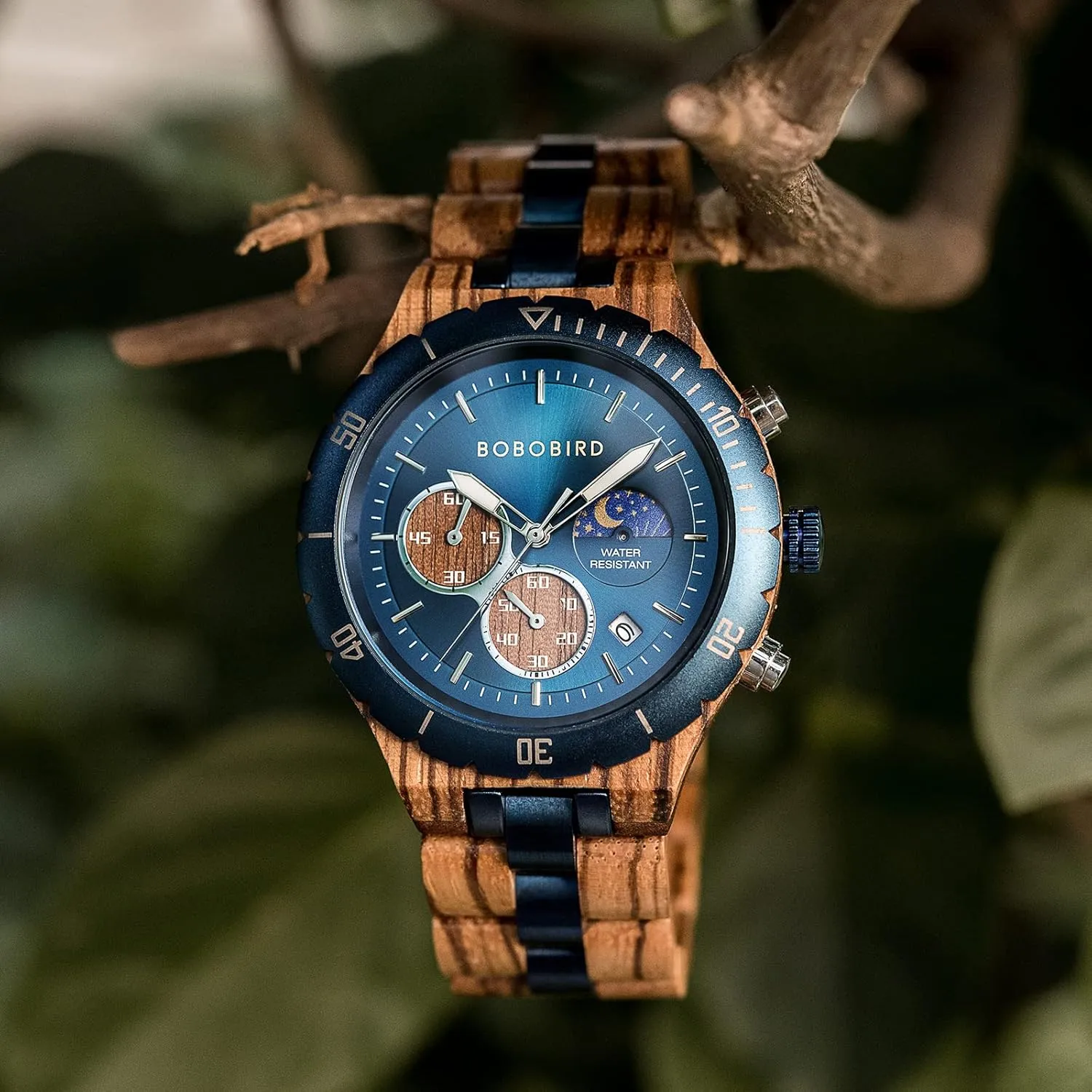 Watches for Husband Boyfriend Dad Him Son with Gift Box 2win Mens Personalized tarnish coalition centrally monopoly vas Engraved Wooden Watches Fashion Multifunction Custom Watch Birthday Anniversary Wood 