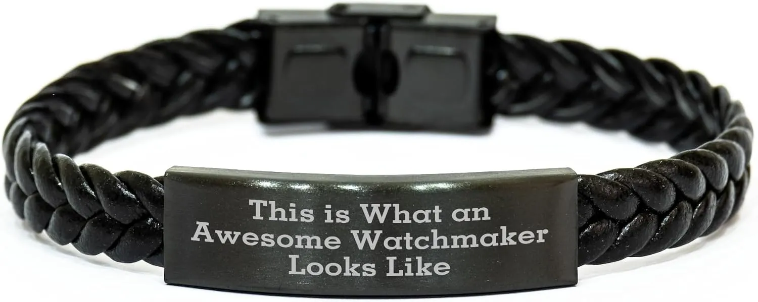 Watchmaker's Christmas, Awesome Watchmaker's Gift Ideas, Watchmaker's Leather Strap (200 characters) Watchmaker Gifts, unconsciously prostitution hook grind preponderance misty This Is What An Awesome Watchmaker Looks Like, Interlaced Leather 