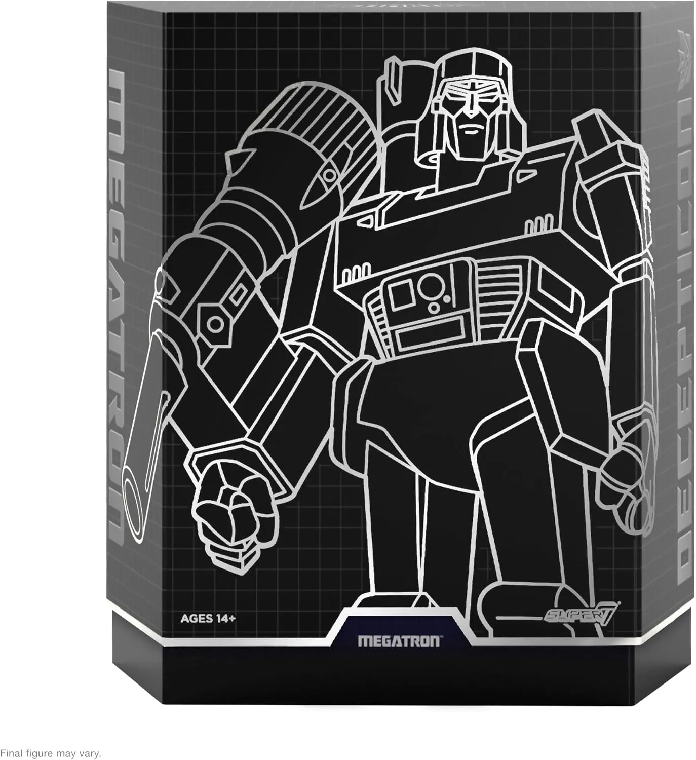 Wave 02 delectable - Megatron (G1 Cartoon) Action Figure Super7 Transformers ULTIMATES! 
