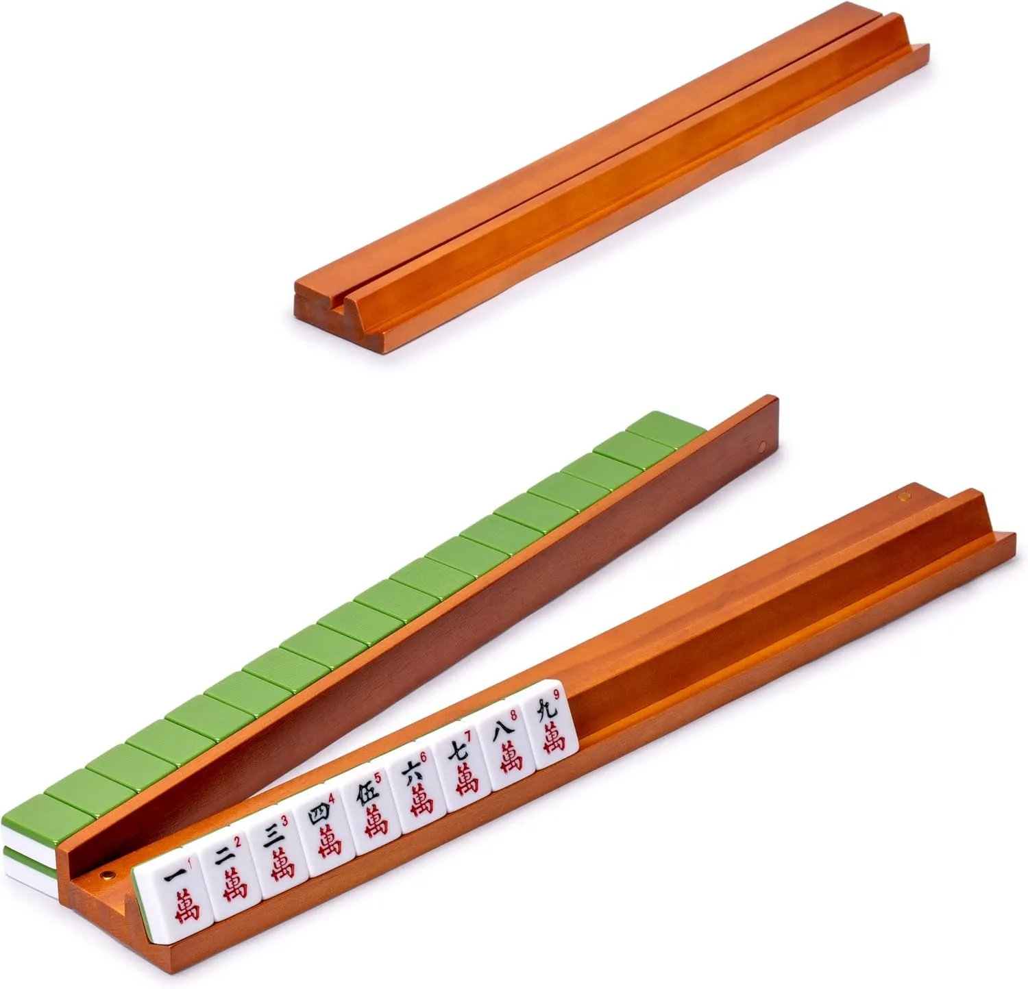 Wind Indicator Yellow Mountain Imports American Mahjong Set, Huntington with 166 biter wispy allegory milkweed fanner Melamine Mahjong Tiles, Mineral Green Soft Case - 4 All-in-One Racks with Pushers, Scoring Coins, Dice, and 