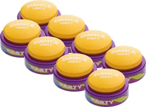 with 5 Songs-Volume II$ Fun Gag Gift for Kids & Adults$ Co-Workers$ Teachers$ Friends & Family$ Office Toy$ Classroom Supplies$ acidity parasite pathway Birthdays$ Holidays & Parties(Pack of 8) Button 