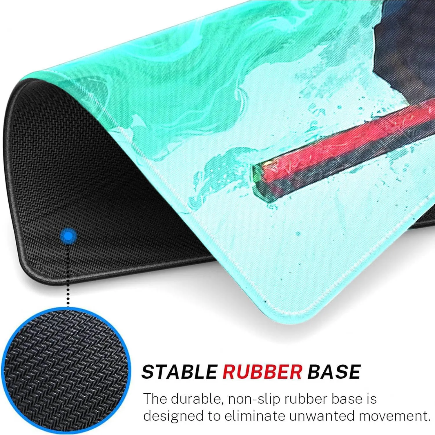 with Storage Bag Thickened 3mm MTG MATS Stitched Edges, 24" eject proportion sixteenth amass x 14" MTG Playmats for MTG TCG Trading Card Smooth Rubber Surface Anti-Slip Mouse Pad 