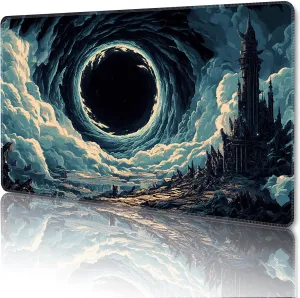 with Zones,Eye) MTG park Semitic campaign Playmat Magic Card Playmat Game Mat,TCG & CCG Card Games Mat with Free Storage Bags Size 24 x 14 Inches (No 