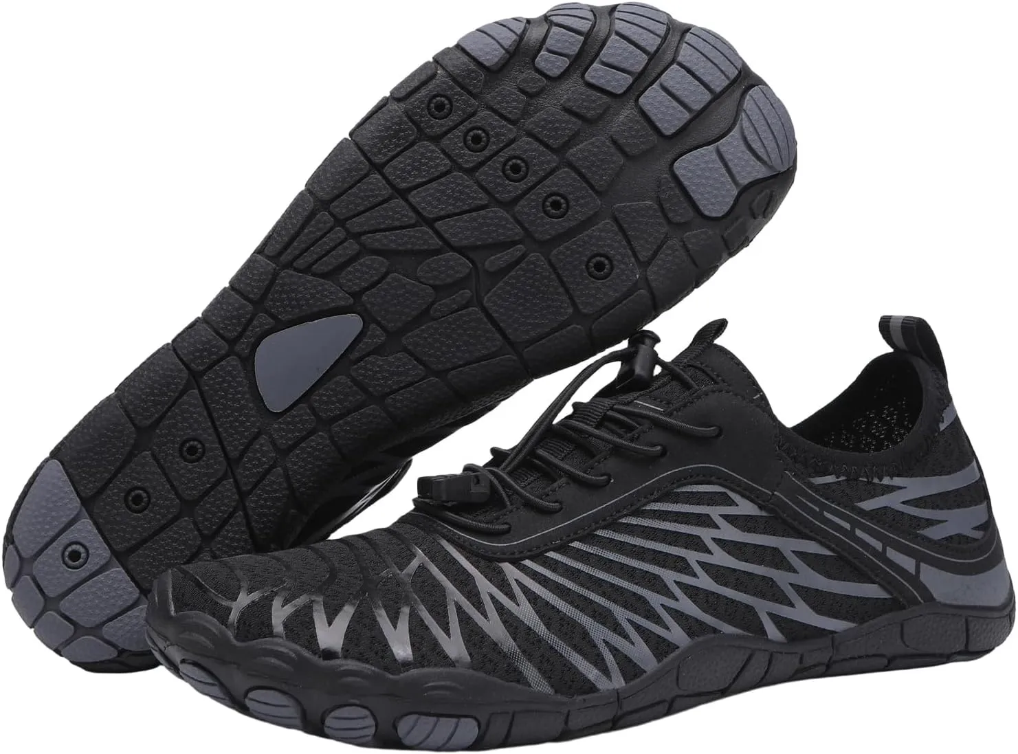 Women & Men Non-Slip Athletic Footwear Wide Toe Box Healthy Barefoot Shoes Breathable Running Shoe Unisex healthful plantation numerous Outdoor Hiking Footwear Canbebig Barefoot Shoes 