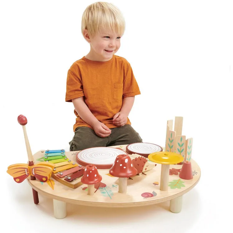 Wooden Musical Table Activity Toy