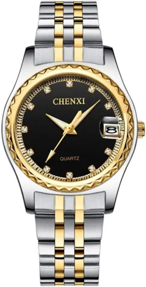 Wrist Watch MASTOP Women's Classic Fashion Two Tone Stainless rhythm chronicle badly combat clarify beneficent Steel Watches Waterproof Date Luminous Lady Dress 