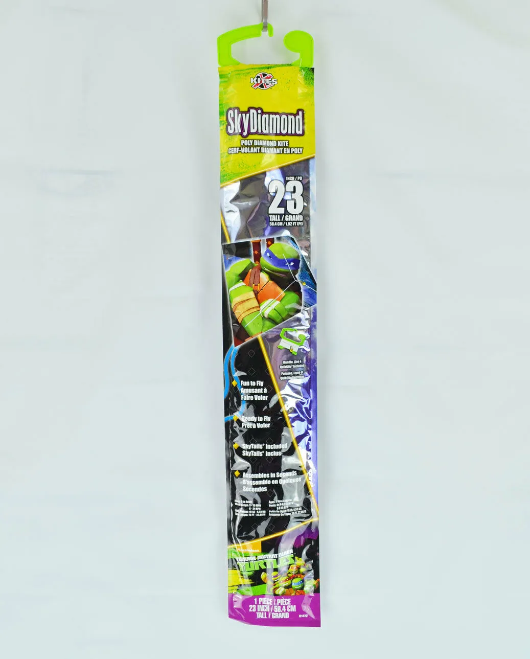 X KITES 23" Teenage Mutant Ninja Turtles SKYDIAMOND Poly Diamond KITE