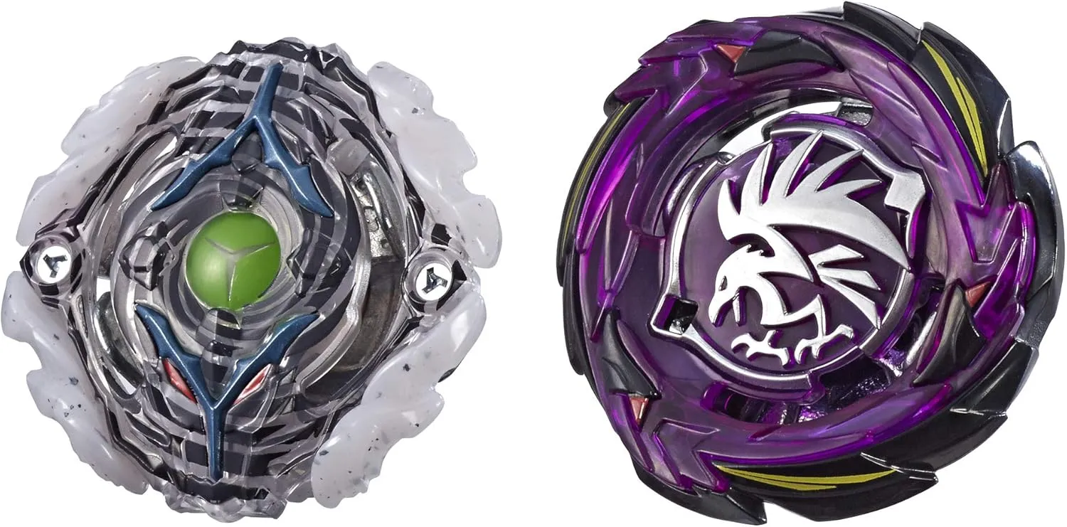 Y4-2 Right-Spin Battling Tops$ Age 8  catalyst tranquil Beyblade Burst Turbo Slingshock Dual Pack Morrigna M4 & Tornado-X Yegdrion 
